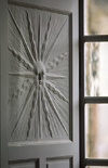 Chambord, Loir-et-Cher, Centre, France: window detail of sun in Chambord castle - chteau de Chambord, Loire Valley, UNESCO World Heritage Site  photo by C.Lovell