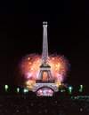 France - Paris: Eiffel Tower - from the ground up / Tour Eiffel  (photo by David S. Jackson)