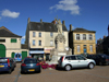 Carentan, Manche, Basse-Normandie, France: War Memorial - Place de la Republique - the town was demolished by American and British bombs in WWII - Town Center - photo by A.Bartel