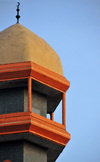 Libreville, Estuaire Province, Gabon: gallery of the minaret of the Central Mosque - mosque Centrale - Rue Ndende - photo by M.Torres