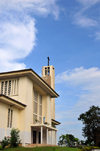 Libreville, Estuaire Province, Gabon: Saint Mary's cathedral, built over an old French fort - Mission Sainte-Marie - photo by M.Torres