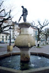 Galicia / Galiza - Santa Comba (provincia da Corunha): fonte / fountain - photo by M.Torres