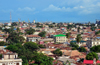 Banjul, The Gambia: city center skyline, river and harbor view - photo by M.Torres