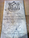 Georgia - Mtskheta: Svetitskhoveli Cathedral - tomb of Lieutenant-General Ivan Bagration-Moukhransky - Georgian Bagratids, Bagrationi Dynasty, Georgian royal family - photo by N.Mahmudova