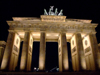 Germany / Deutschland - Berlin: Brandenburg gate triumphal arch / Brandenburger Tor - built by Karl Gotthard Langhans - nocturnal - photo by M.Bergsma