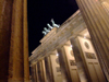 Germany / Deutschland - Berlin: Brandenburg gate / Brandenburger Tor - nocturnal - photo by M.Bergsma