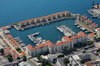 Gibraltar: Cormoran Camber docking basin - Queensway Quay marina - photo by M.Torres