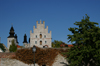 Gotland - Visby: view over Sankta Maria Cathedral from Almedalen - photo by A.Ferrari