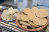 Greece, Karpathos, Olymbos:hand-made soap and bread stamps on sale at Olymbos village in Karpathos'north - photo by P.Hellander