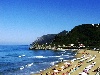 Greek islands - Corfu / Kerkira / Kerkyra (Ionian islands): on the beach  - photo by A.Dnieprowsky