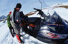 Greenland, Apussuit: snowscooters on the snow - photo by S.Egeberg