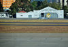 Ciudad de Guatemala / Guatemala city: airport - Bell 212 Twin Huey helicopter and old style hangar - Guatemalan Air Force - Fuerza Area Guatemalteca, FAG - photo by M.Torres