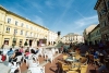 Hungary / Ungarn / Magyarorszg - Szeged: Klauzl square in the summer / Klauzl tr (photo by Miguel Torres)