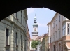 Hungary / Ungarn / Magyarorszg - Sopron: arch and the Firewatch tower (photo by J.Kaman)