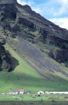 Iceland - Southern coast: under the slopes (photo by W.Schipper)