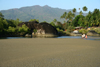 India - Goa: rock outcrop on the beach - photo by M.Wright