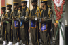 Iran - Isfahan: Naghsh-i Jahan Square - Day of Ashura - military band - photo by W.Allgower