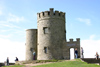 Ireland - Cliffs of Moher (county Clare - Contae an Chlir): O'Brien's Tower - built by Sir Cornellius O'Brien - photo by N.Keegan