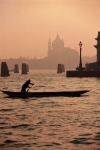 Italy / Italia - Venice: Canal Grande - silhouette of the the Zitelle church -  Santa Maria della Presentazione (photo by M.Gunselman)