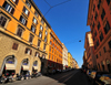 Rome, Italy: faades of Via Cavour - photo by M.Torres