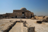 Amman - Jordan: Umayyad palace - rear view - citadel - photo by M.Torres