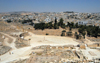 Jerash - Jordan: the Forum - oval plaza and southern end of the Cardo Maximus, the main north-south road - Roman city of Gerasa - photo by M.Torres