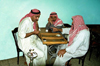 Jordan - Amman: Arab men playing backgamon - photo by J.Kaman