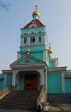 Kazakhstan, Almaty: St Nicholas Church - Russian Orthodox - Nikolsky Sobor - was used as a stable during the Communist era - photo by M.Torres