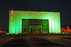 Bishkek, Kyrgyzstan: Kyrgyz State Historical Museum at night - Ala-Too square - photo by M.Torres