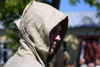 Latvia - Ventspils: monk - medieval festival (photo by A.Dnieprowsky)