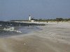 Latvia - Latvia / Latvija - Pape: windy beach - the Baltic sea - light house / juras krasts (Liepajas Rajons - Kurzeme) - photo by A.Dnieprowsky