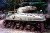 Luxembourg - Diekirch: war museum - american junk on the worng side of the Atlantic (WWII US Army Sherman tank) (photo by M.Torres)