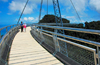 Mount Mat Chinchang cable car - on the footbridge, Langkawi, Malaysia. photo by B.Lendrum