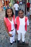 Fort-de-France, Martinique: smiling women - photo by D.Smith