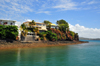 Dzaoudzi, Petite-Terre, Mayotte: houses built on the 'Rocher', the Rock - photo by M.Torres