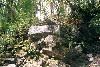 Kosrae - Lelu Island: Lelu Ruins - basalt logs - photo by B.Cloutier