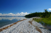 Khvsgl lake / Nuur, Khvsgl province, Mongolia: On the shore of Khvsgl Nuur - beach - photo by A.Ferrari