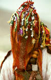 Morocco / Maroc - Imilchil: bride at the festival - photo by F.Rigaud