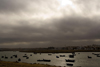 Asilah / Arzila, Morocco - town and fishing boats - cloudy day - photo by Sandia