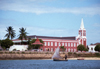 Ilha de Moambique / Mozambique island: St Paul palace from the sea - capital of Portuguese East Africa / palcio de S.Paulo ou Palcio dos Capites-Generais - photo by F.Rigaud