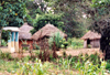 Chissano, Gaza province, Mozambique: huts under the cashew-nut trees / cabanas sob os cajueiros - photo by M.Torres