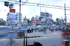 Kathmandu, Nepal: traffic at an intersection - traffic lights - photo by J.Pemberton