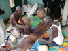 Nigeria - Kano: hammering textiles - workshop - photo by A.Obem