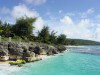 Tinian: Dynasty hotel beach (photo by Peter Willis)