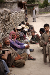 Pakistan - Hushe valley - Karakoram mountains - Himalayan range - Northern Areas: village street scene - photo by A.Summers