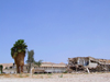 Palestine - West Bank - Jericho: war on display - destroyed building just across the border between Israel and the Palestine territories - photo by M.Bergsma