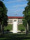 Panama Canal: Panama Canal Authority Administration Building and Goethals memorial - headquarters of the Panama Canal Authority (ACP) - photo by H.Olarte