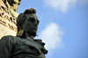 Panama City / Ciudad de Panama: Panama city - Casco Viejo - Plaza Bolivar - detail of the Simon Bolivar monument - photo by M.Torres