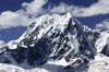 Ausangate massif, Cuzco region, Peru: summit of Senal Nevado Tres Picos (19,985 ft) - Peruvian Andes - photo by C.Lovell