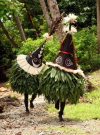 Papua New Guinea - New Ireland island / Insel Neu-Mecklenburg - Bismarck Archipelago: secret duk-duk ceremony - Tolai people - photo by Rod Eime